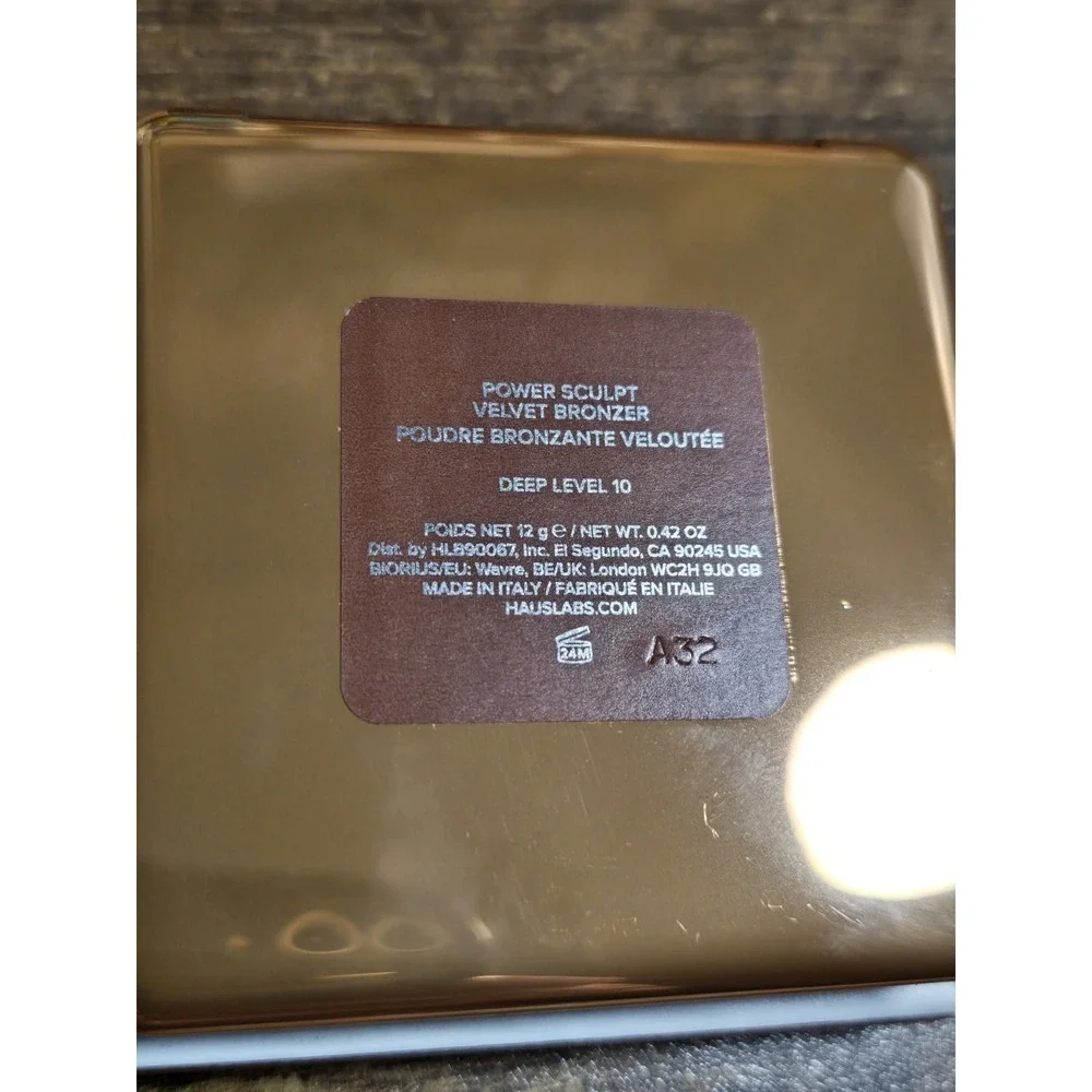 Haus Labs By Lady Gaga Power Sculpt Velvet Bronzer Deep Level‎ 10